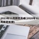 2023年11月新冠高峰(2020年11月新冠反弹)